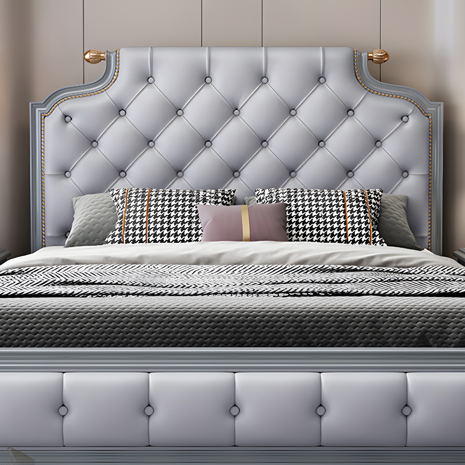 Tufted Panel Bed | Ormau - image 8