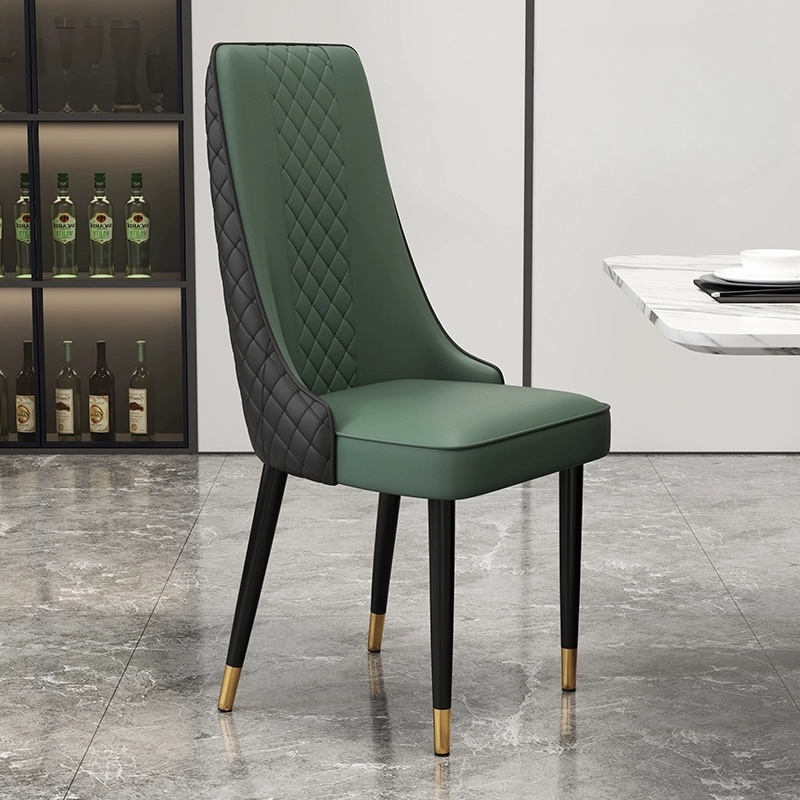 Upholstered High-Back Dining Chair | Ormau - image 25