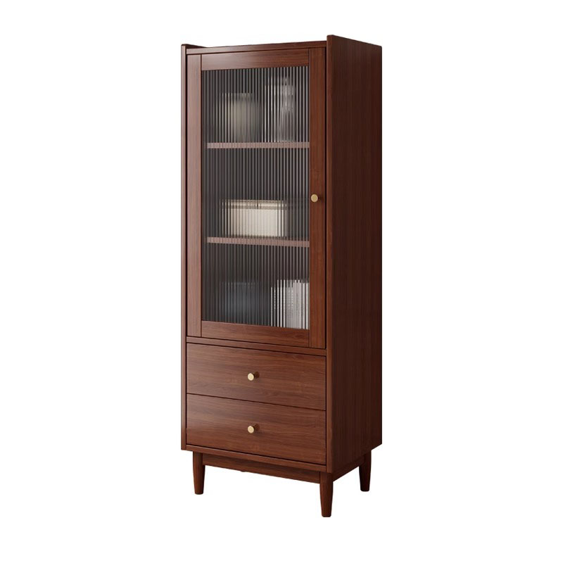 Solid Wood Accent Cabinet with Glass Door | Ormau - image 18