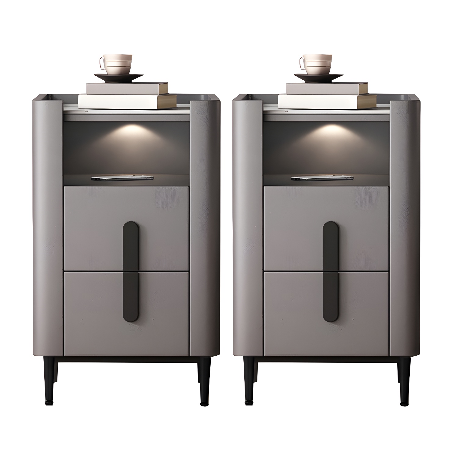 2-Drawer Nightstand | Ormau - image 17