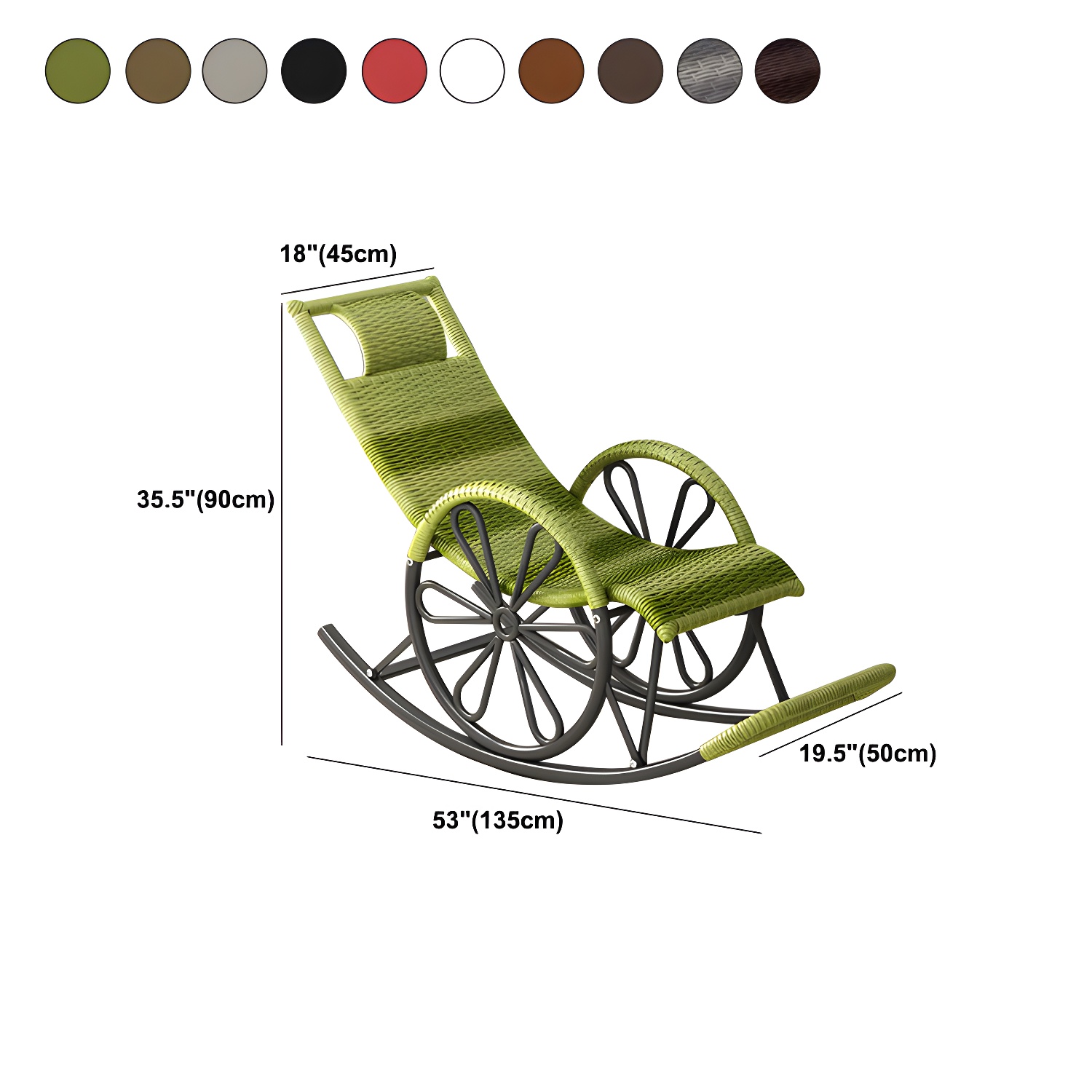 Rattan Rocker | Ormau - image 14