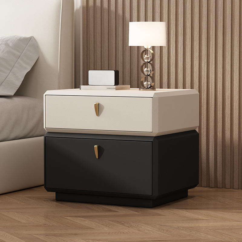 Modern Two-Tiered Nightstand | Ormau - image 1