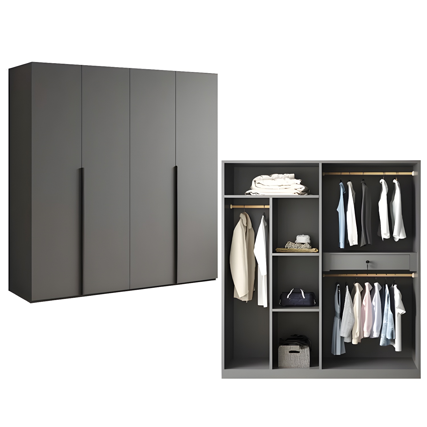 Modern Wardrobe Armoire | Ormau - image 39