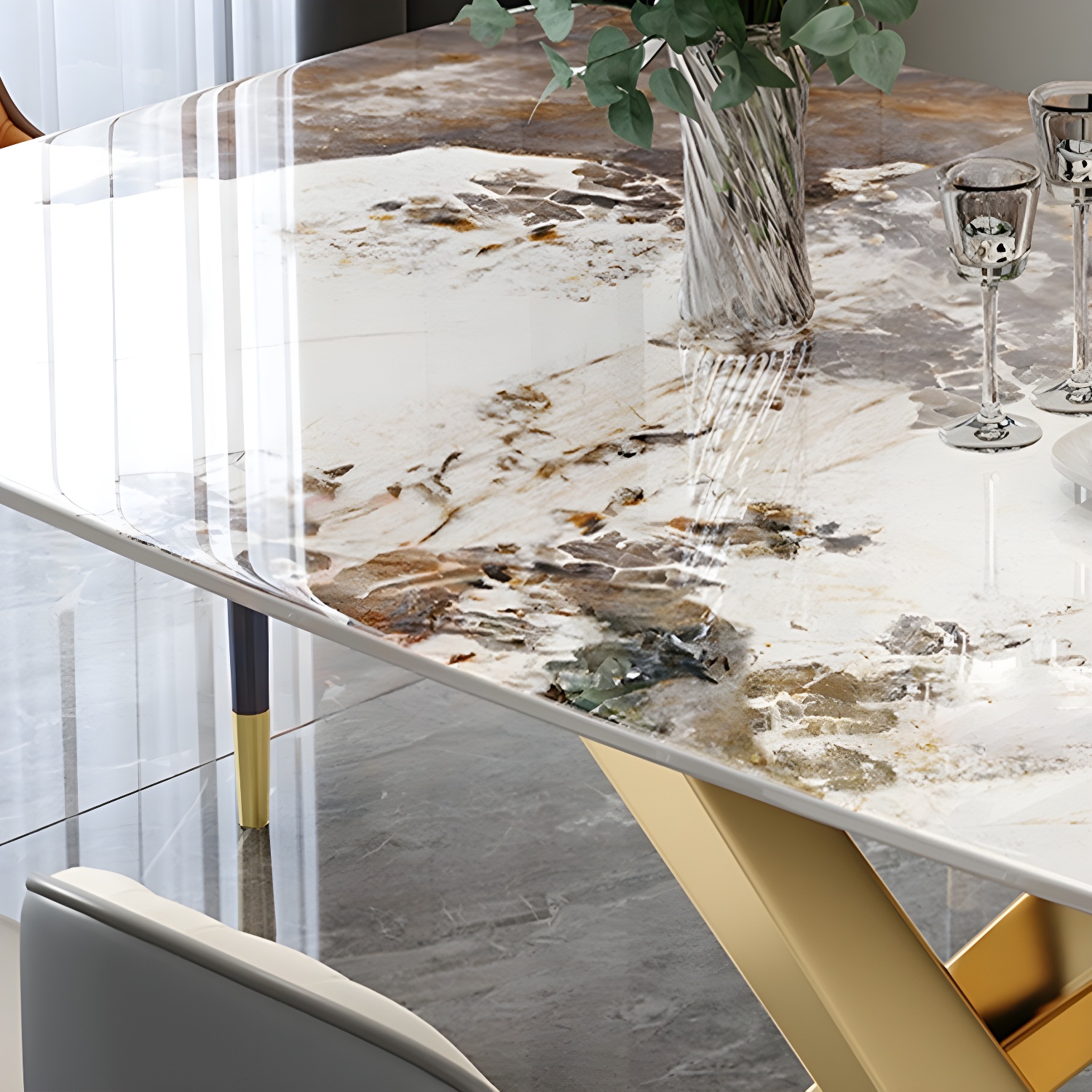 Glam Metal Dining Set | Ormau - image 8