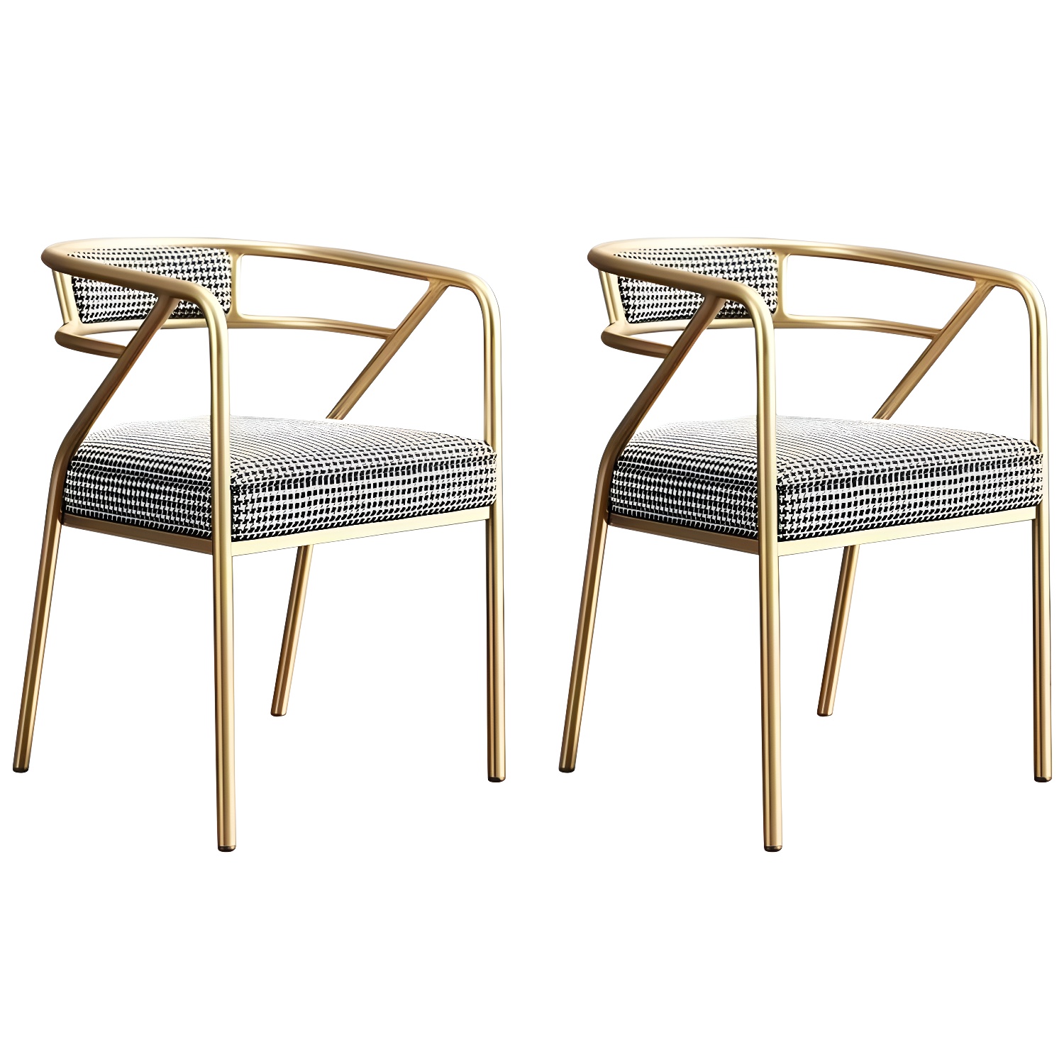 Glam Upholstered Arm Chair | Ormau - image 24
