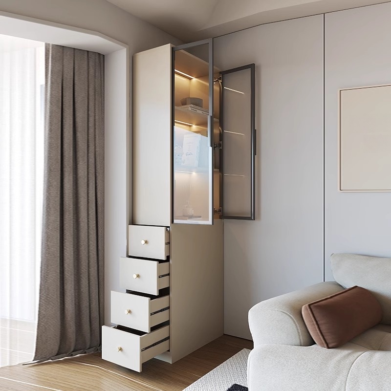 Glazed Door Accent Cabinet | Ormau - image 1