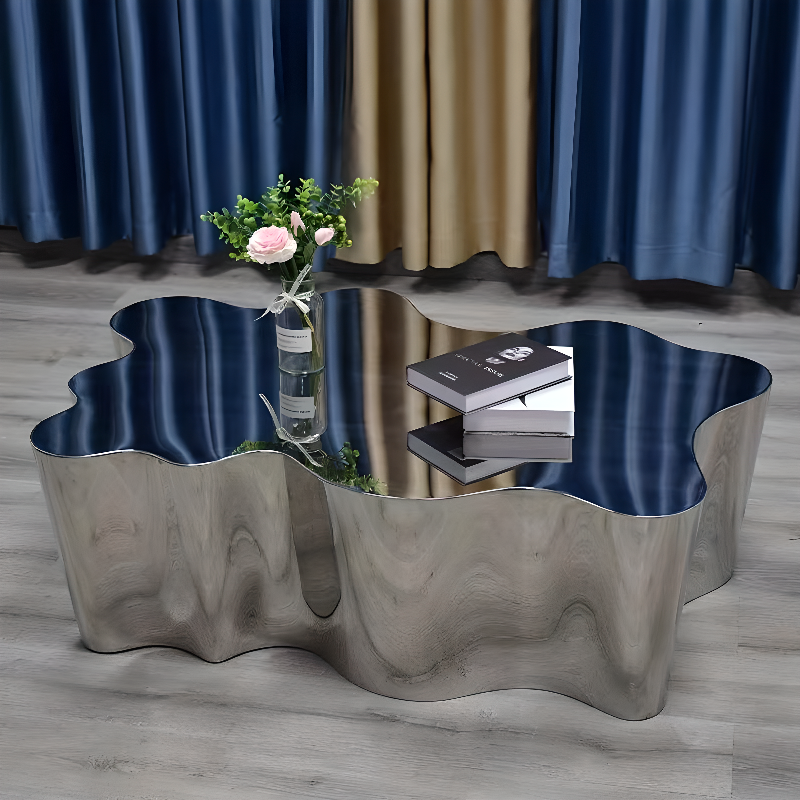 Silver Alloy Accent Table | Ormau - image 12