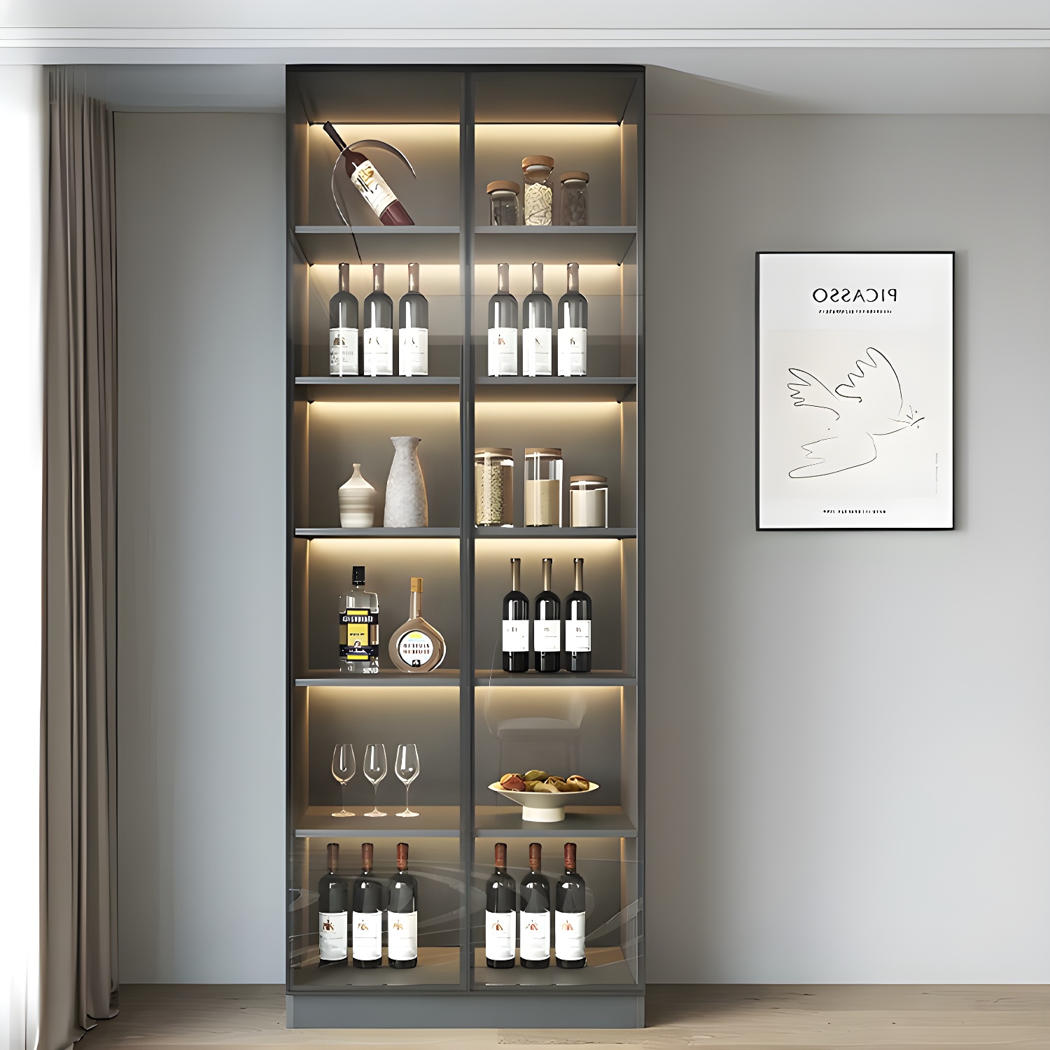Modern Sideboard with Lighting | Ormau - image 59
