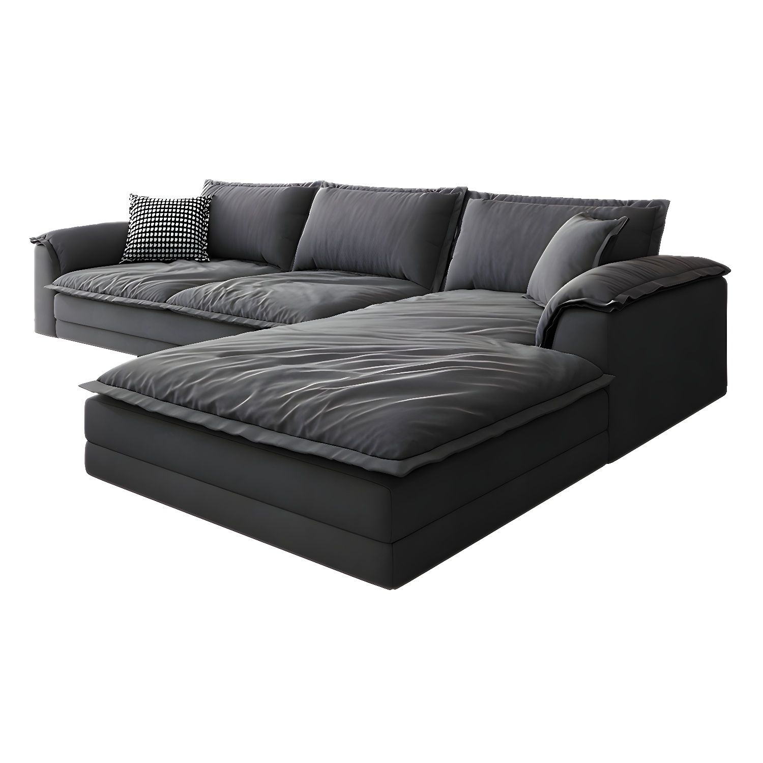 Modern Gray Sectional Sofa | Ormau - image 26