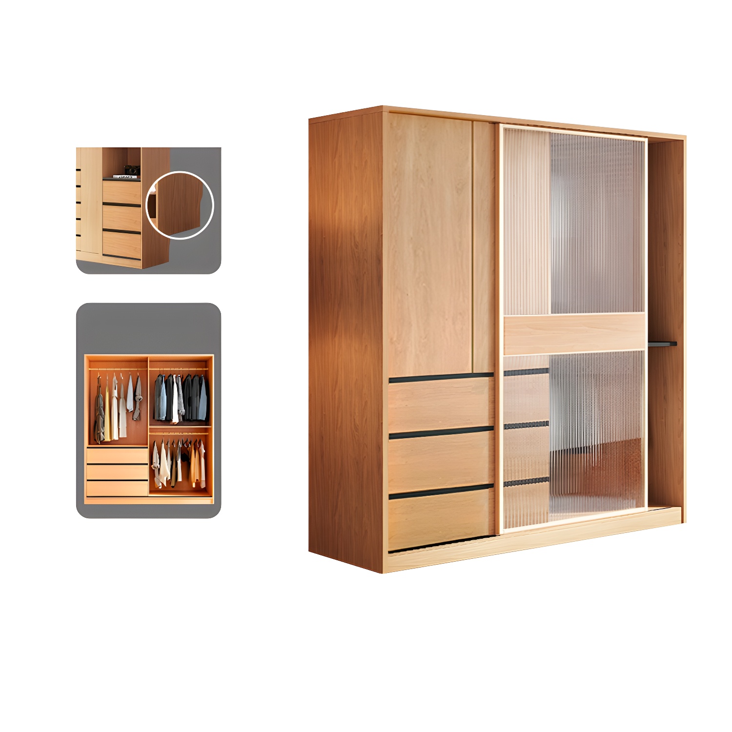 Modern Wardrobe Armoire | Ormau - image 35