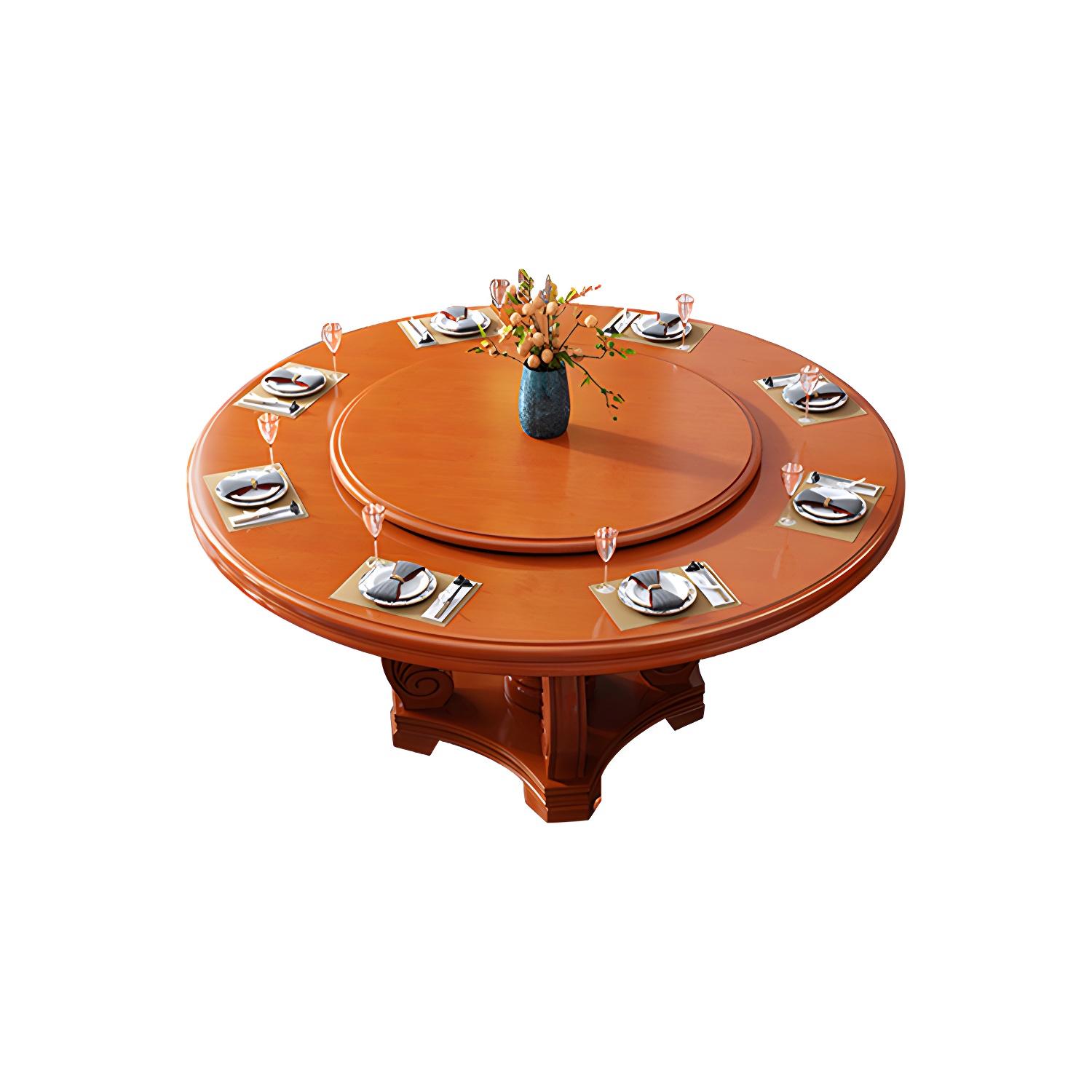 Turntable Dining Table | Ormau - image 42