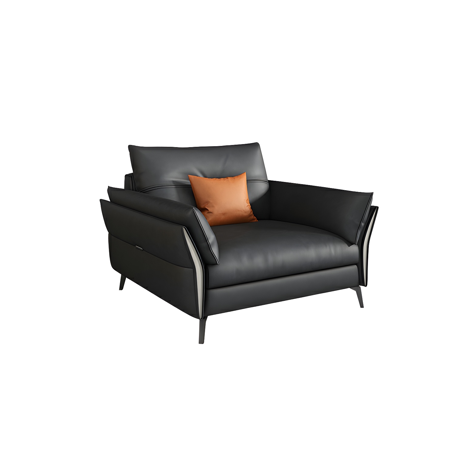 Tufted Gray Sectional | Ormau - image 19