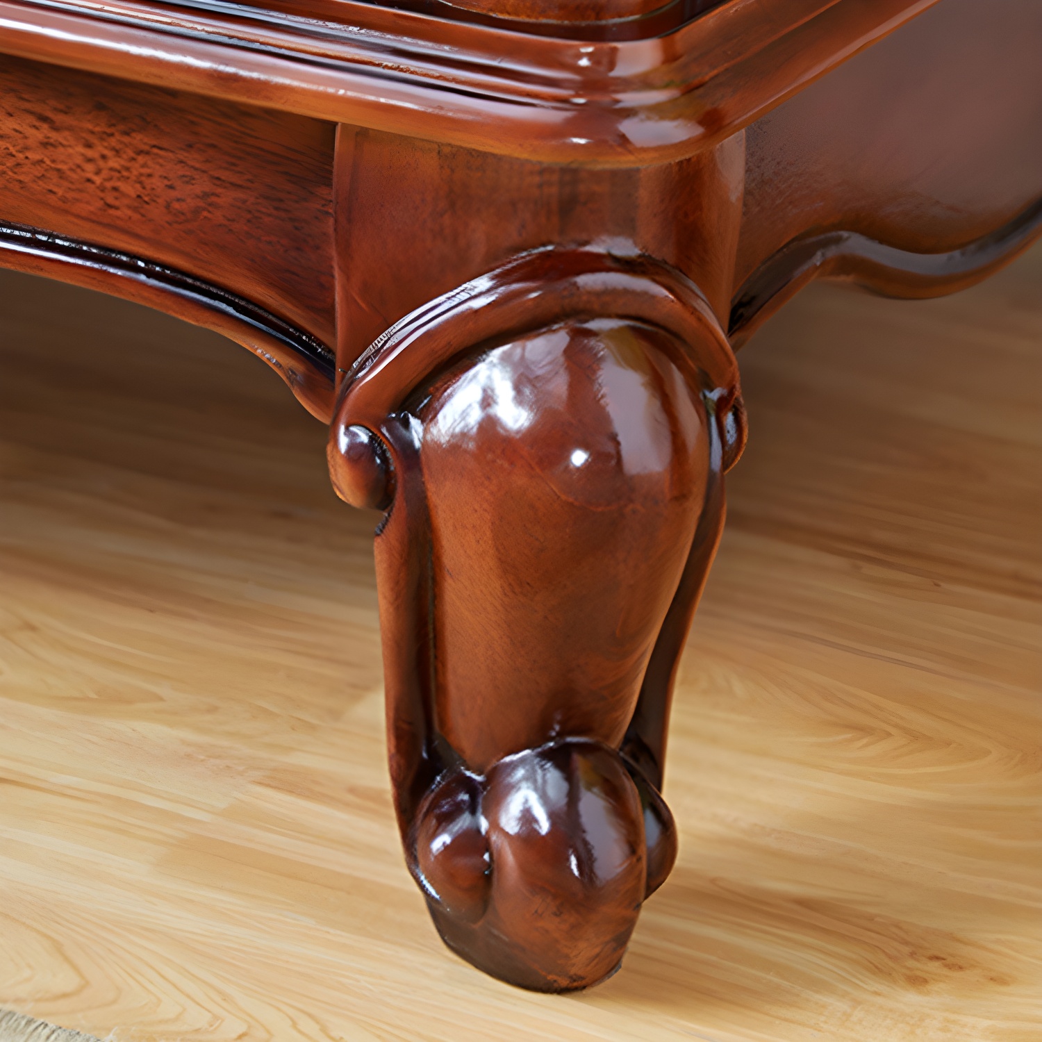 Traditional Brown Wood TV Stand | Ormau - image 6