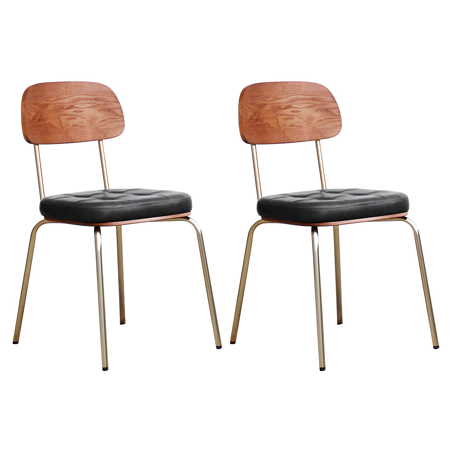Industrial Leather Dining Chair | Ormau - image 28