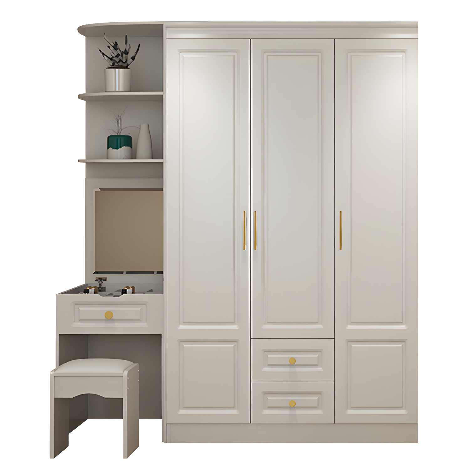 Hinged Wardrobe Armoire | Ormau - image 42