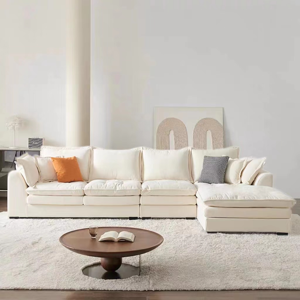 Minimalist Cream Sofa | Ormau - image 2