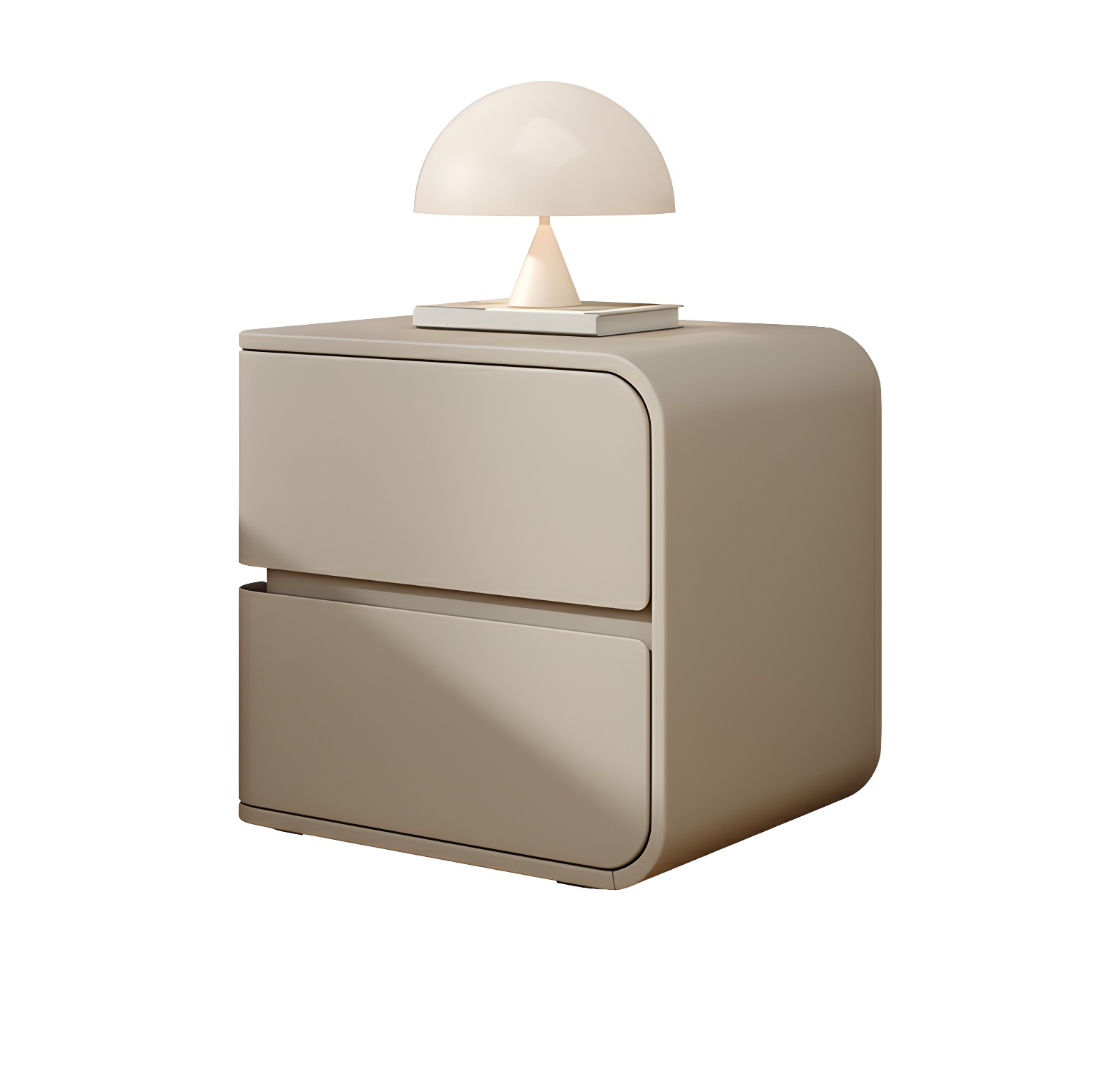 Rounded Corners Nightstand | Ormau - image 11