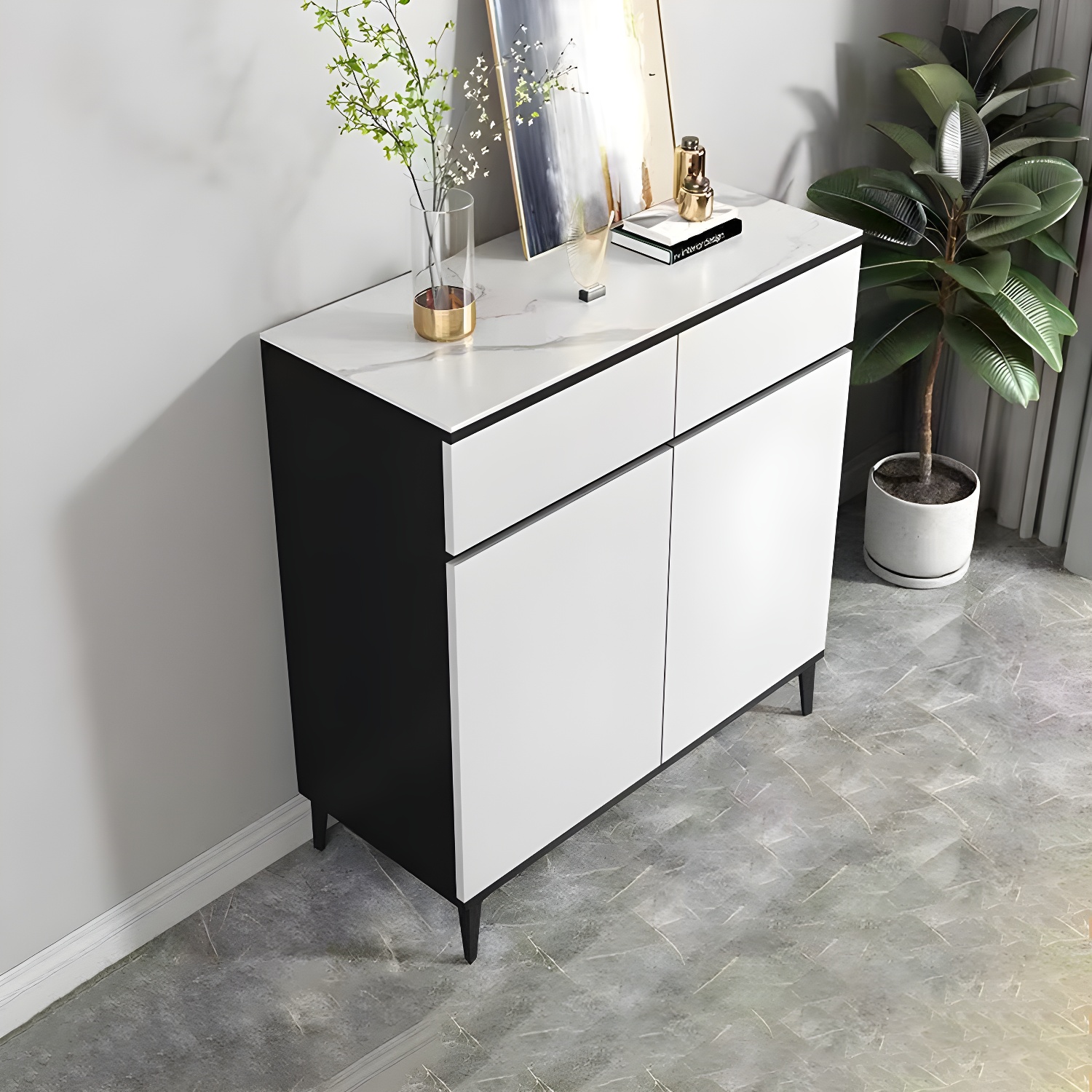 White Wood Buffet Sideboard | Ormau - image 26