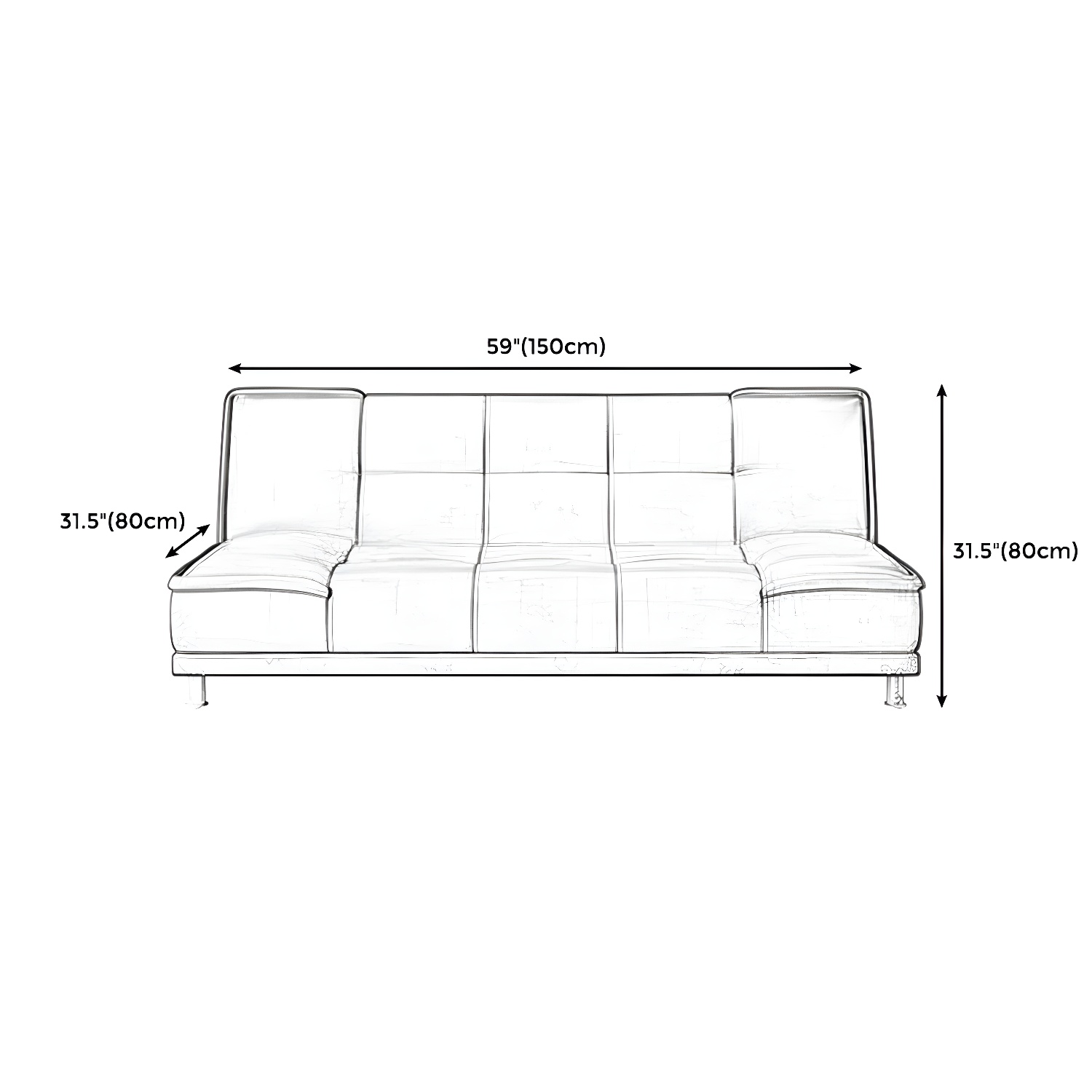 Minimalist Sleeper Sofa | Ormau - image 16