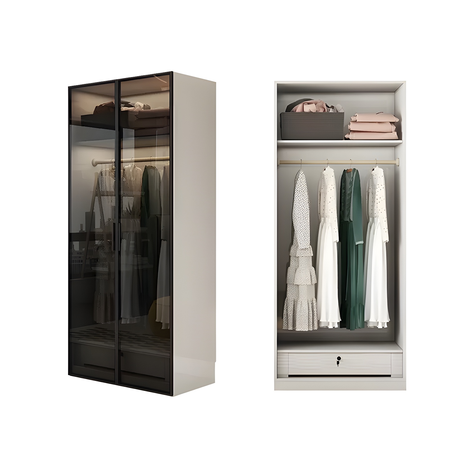 Sleek White Wardrobe | Ormau - image 44