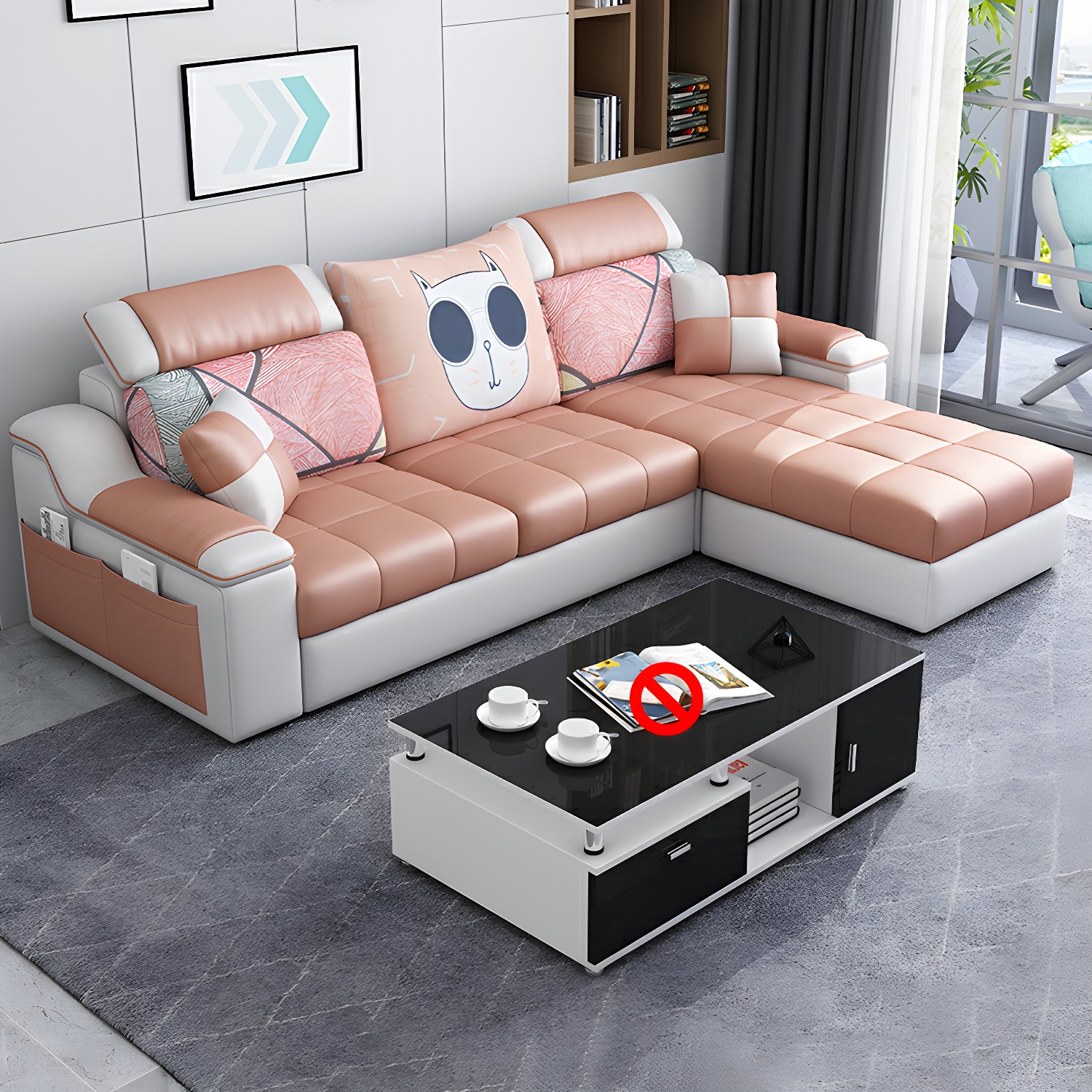 Reversible L-Shape Sectional Sofa | Ormau - image 4