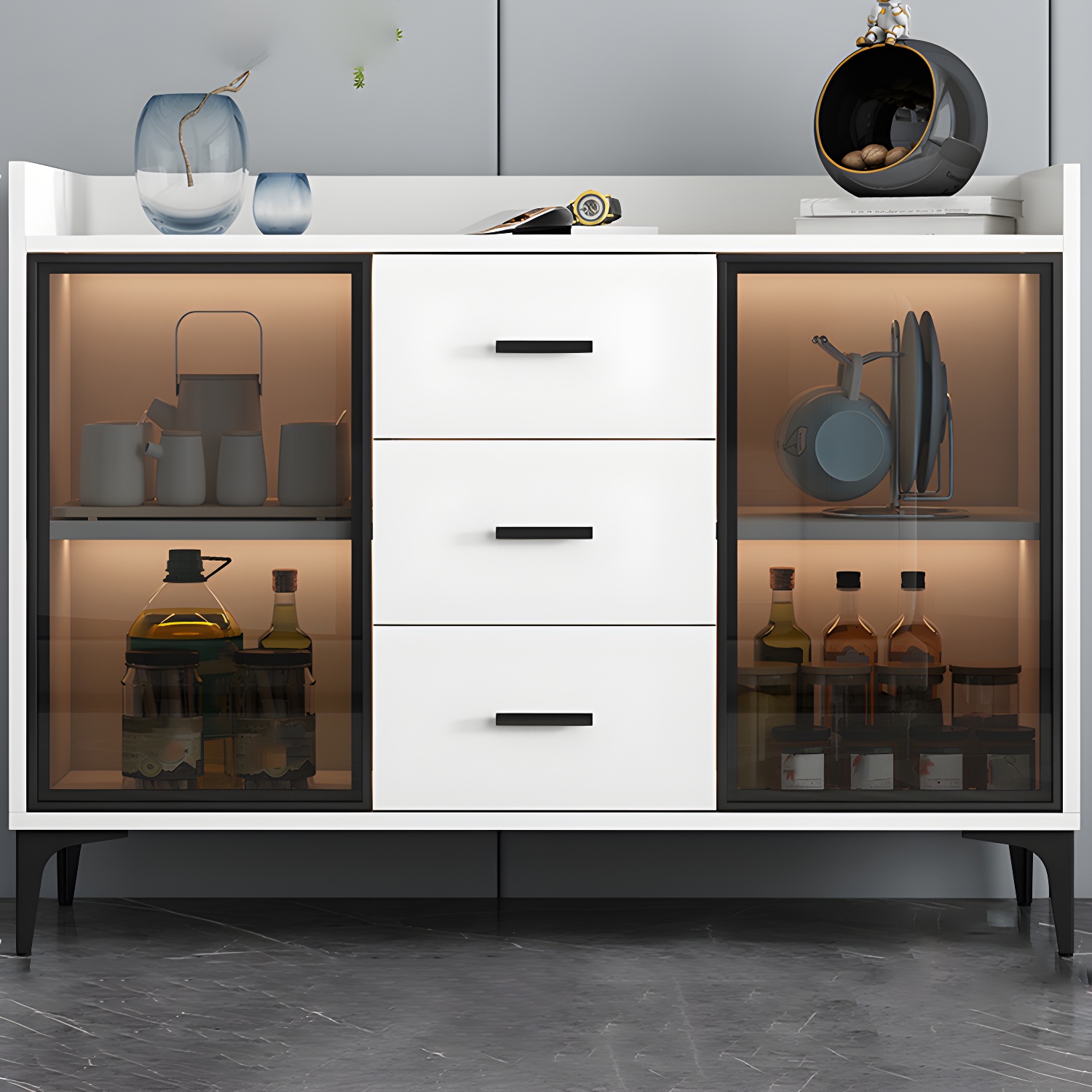 Glass Door Sideboard | Ormau - image 28