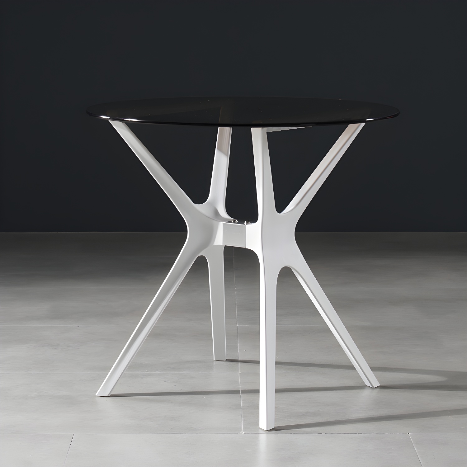 Modern Round Glass Dining Table | Ormau - image 19