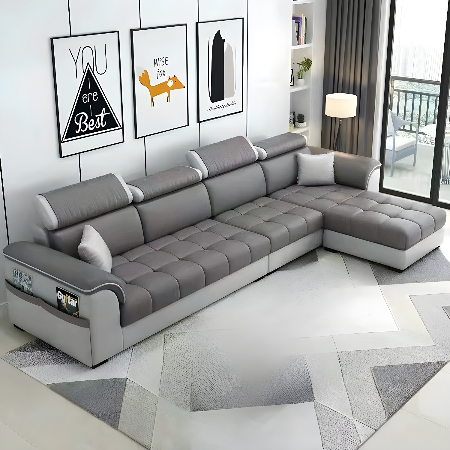 Contemporary Sectional Sofa | Ormau - image 6