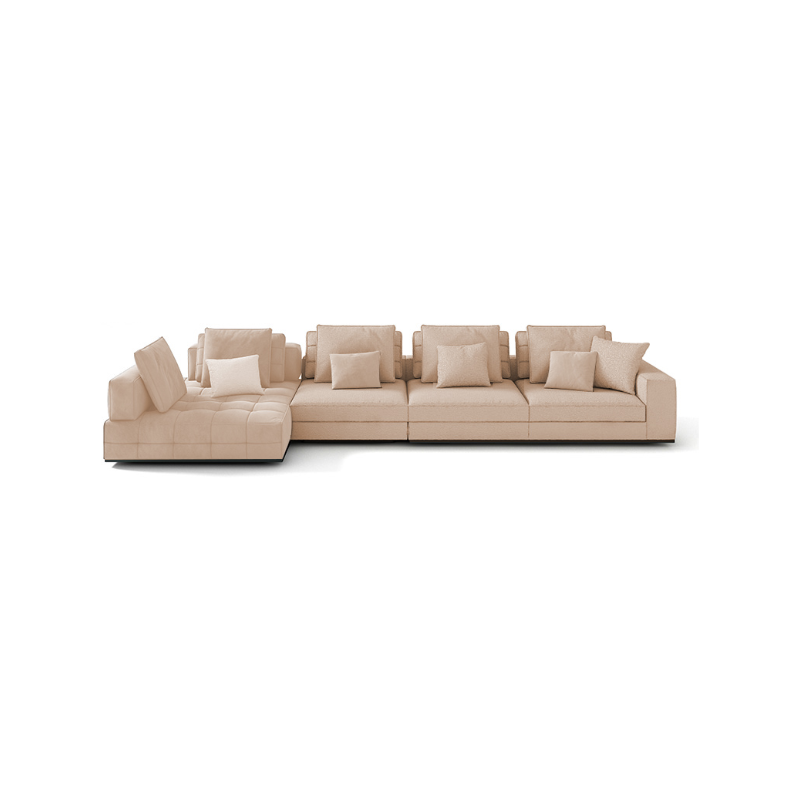 Button-Tufted Corner Sectional | Ormau - image 25
