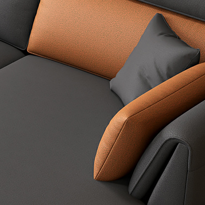Gray Tech Cloth Sectional | Ormau - image 10