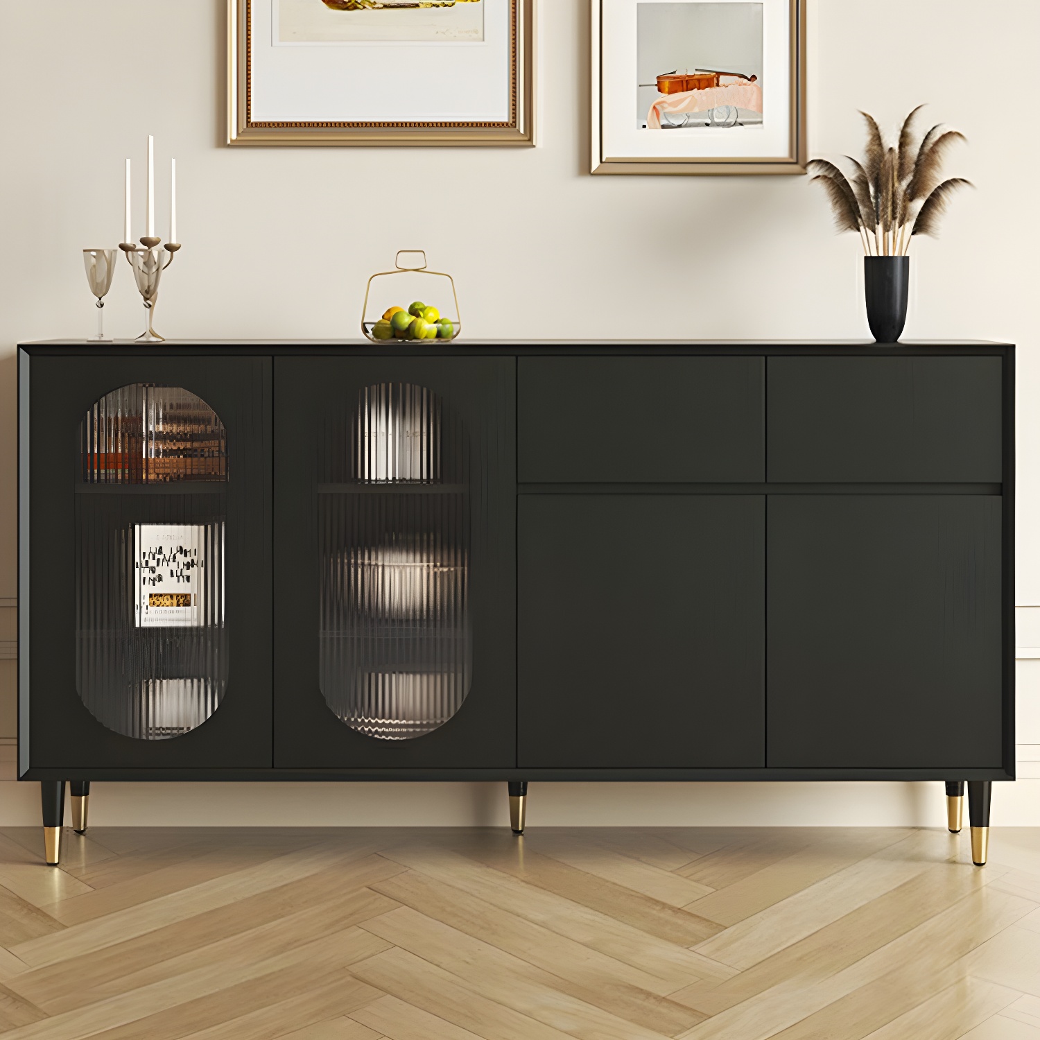 Glam Wood Sideboard | Ormau - image 34