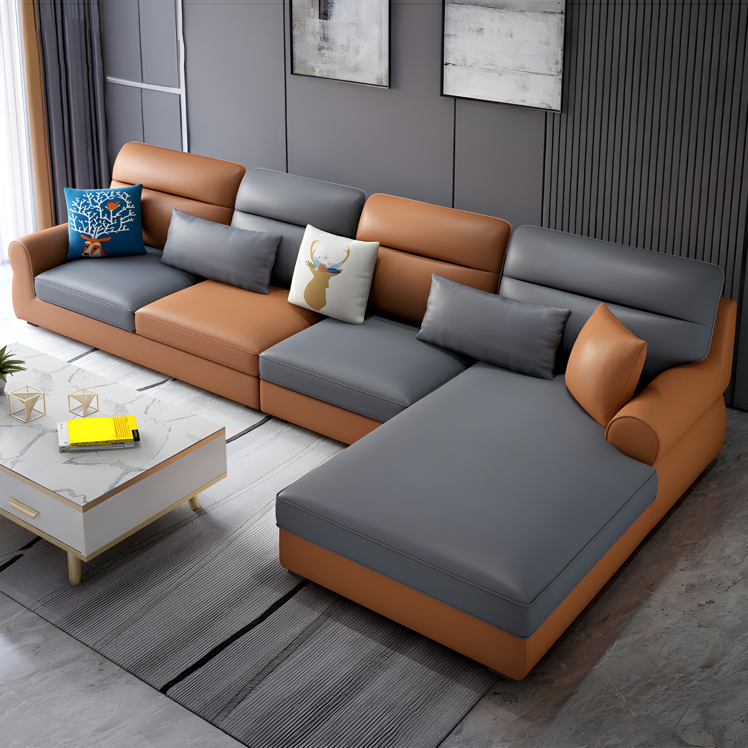 Architectural Sectional Sofa | Ormau - image 23