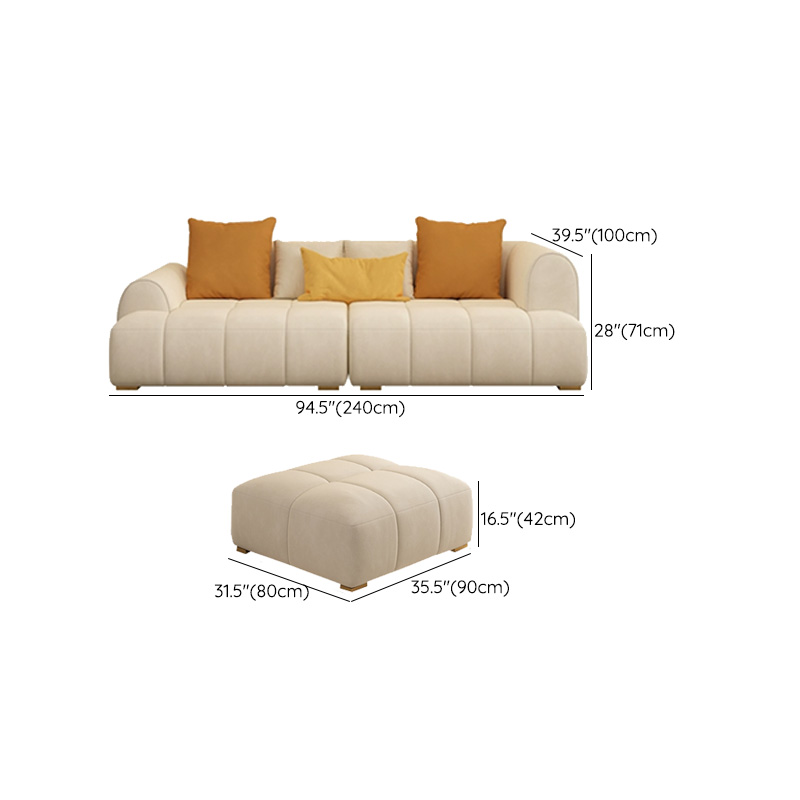 Modern Beige Sectional Sofa | Ormau - image 21