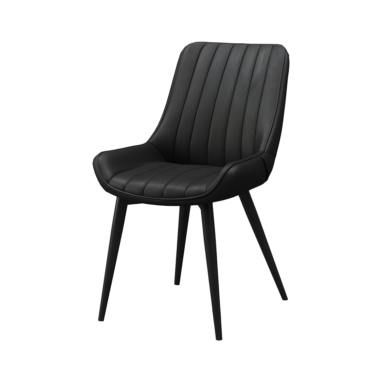 Faux Leather Dining Side Chair | Ormau - image 11