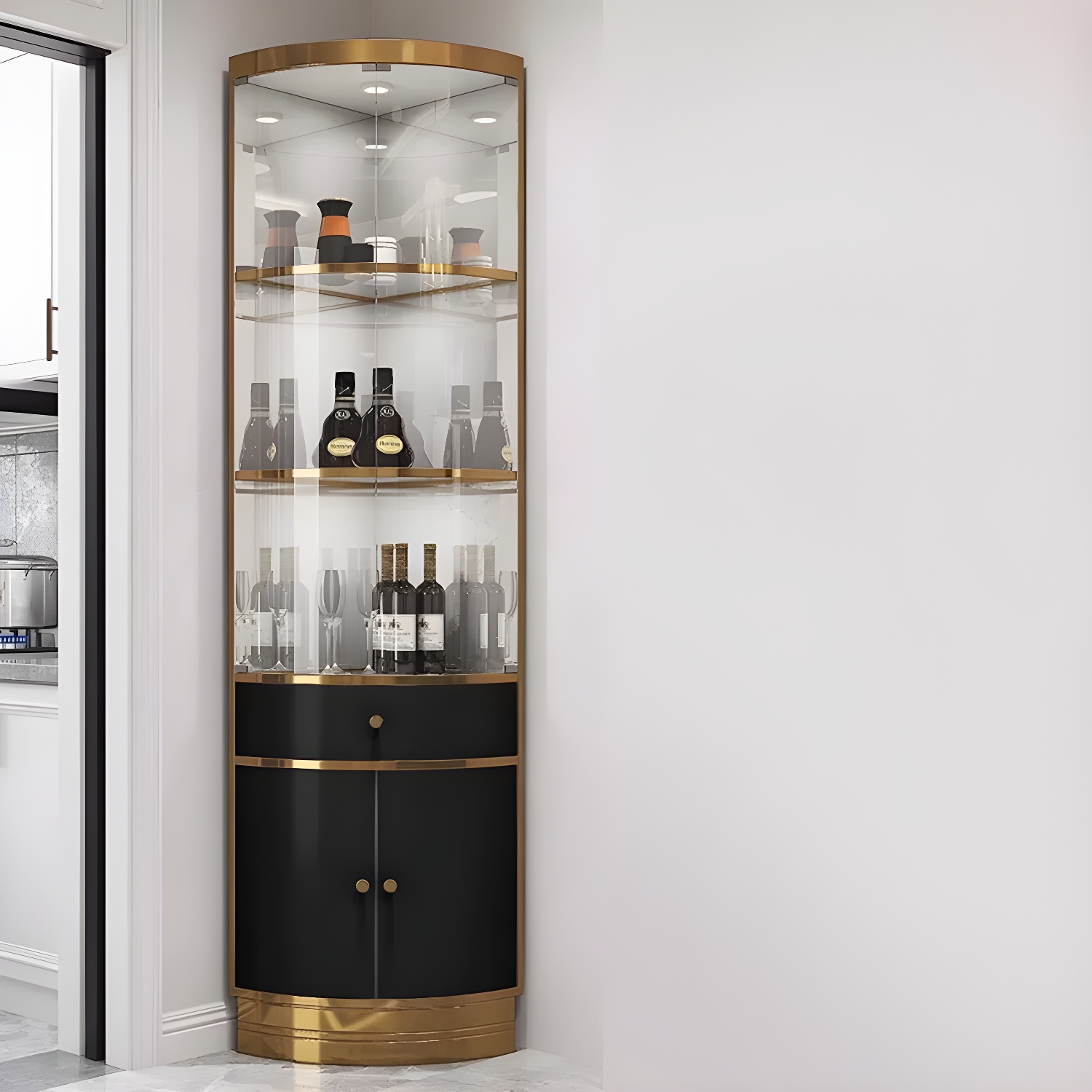 Corner Accent Cabinet | Ormau - image 6