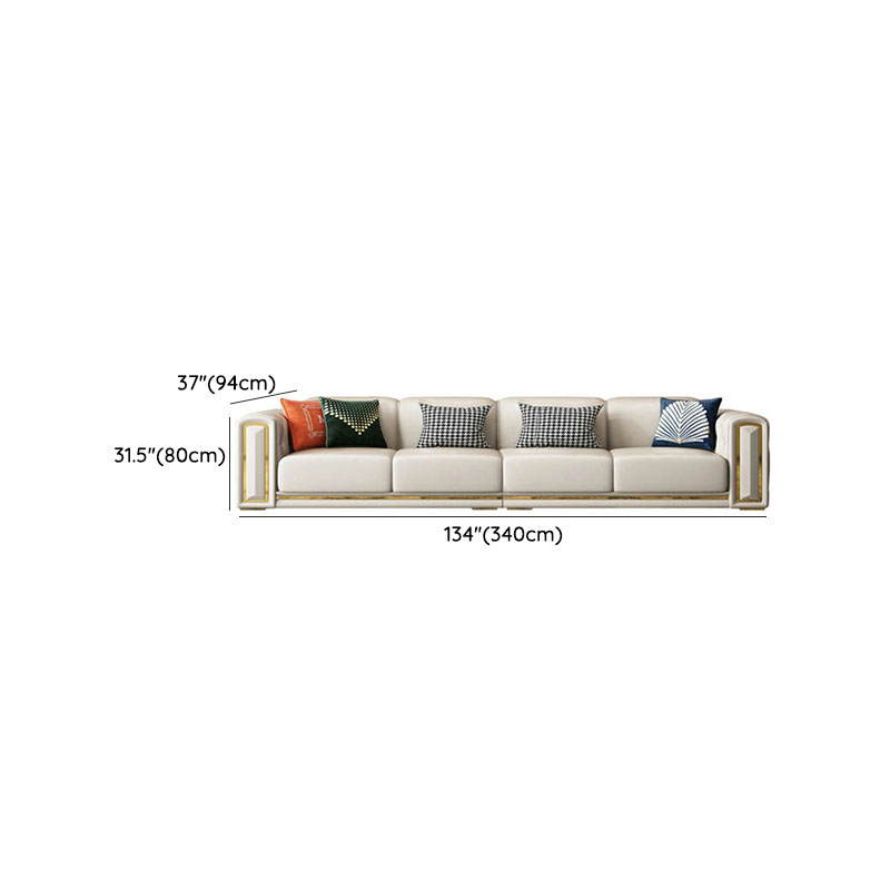 Glam Leather Sectional | Ormau - image 18