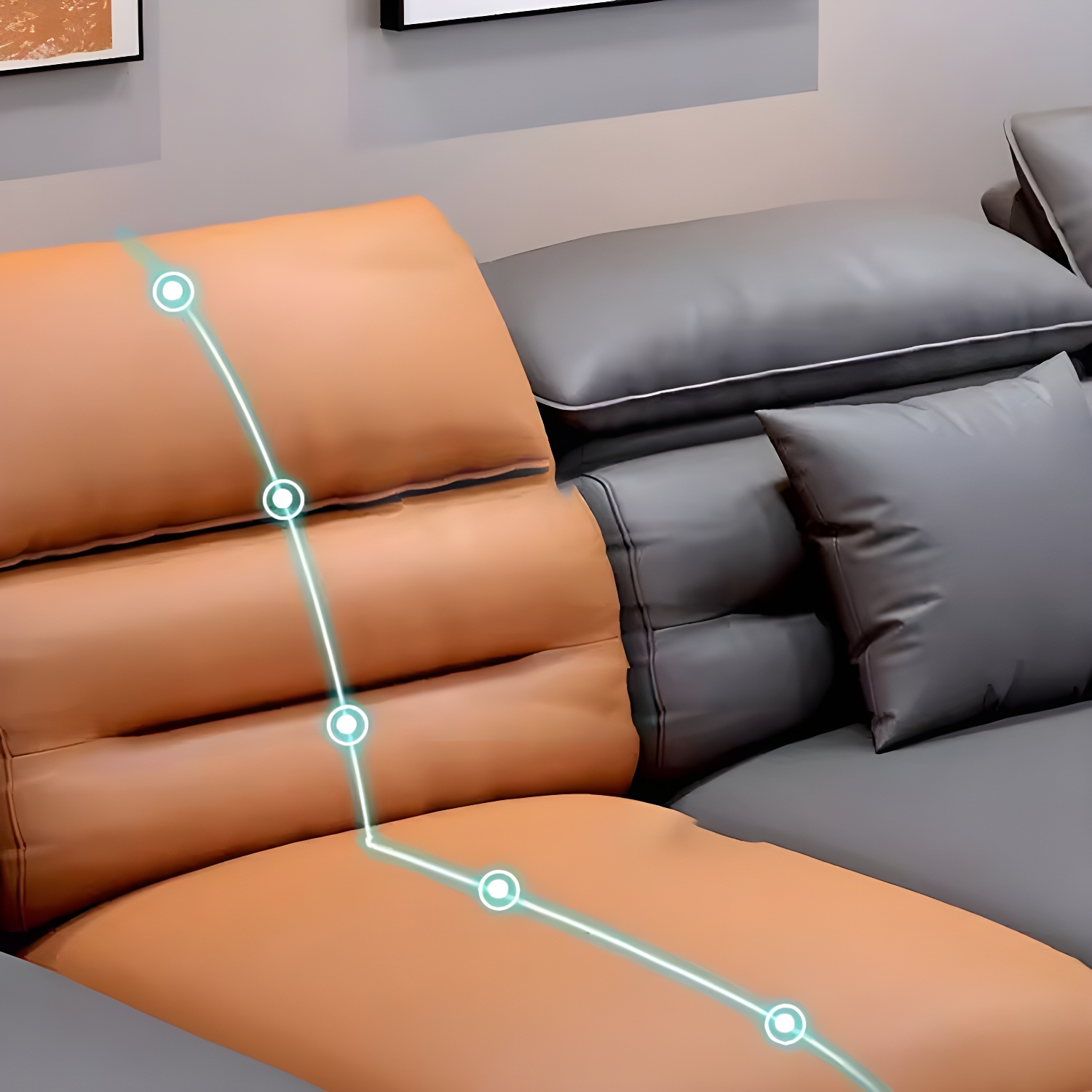 Modern L-Shape Sofa | Ormau - image 19