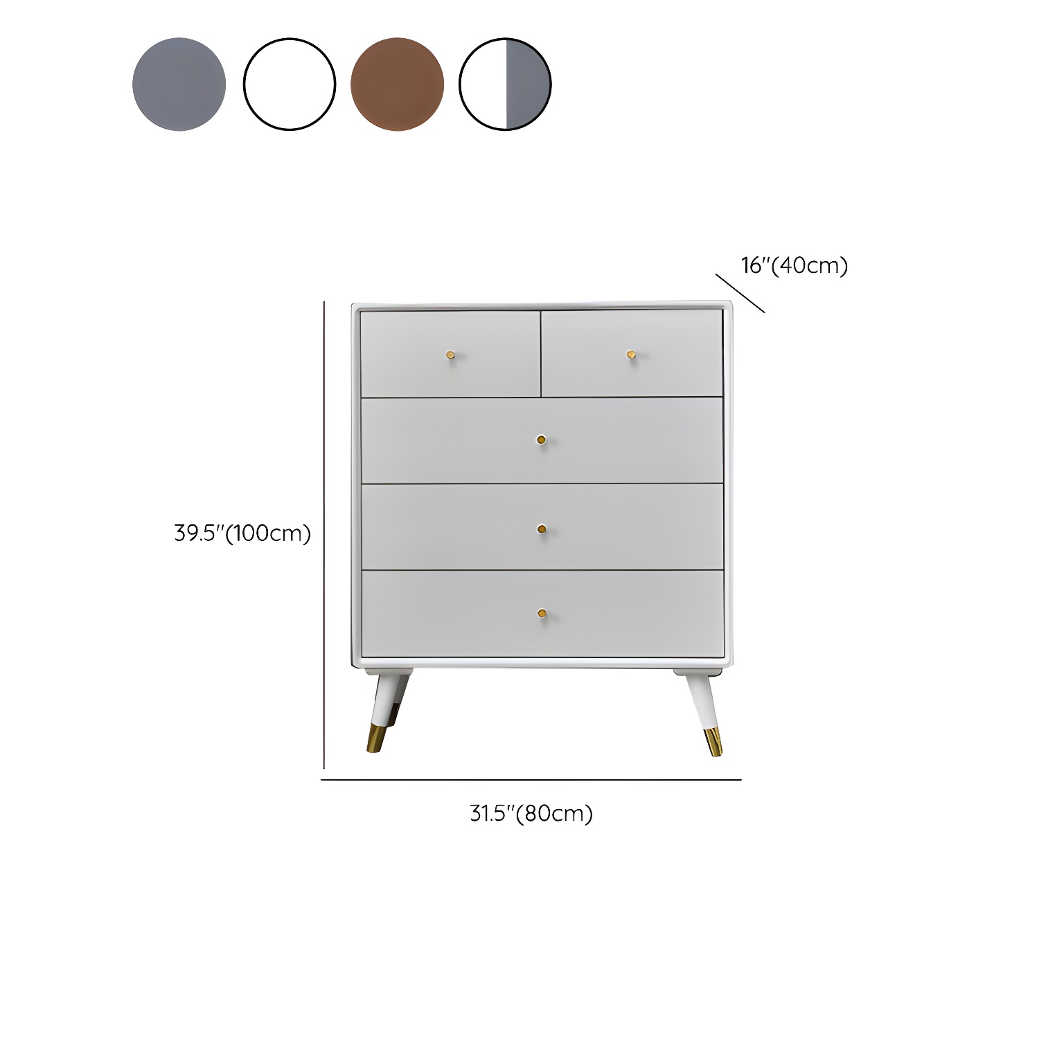 Solid Wood Accent Chest | Ormau - image 16