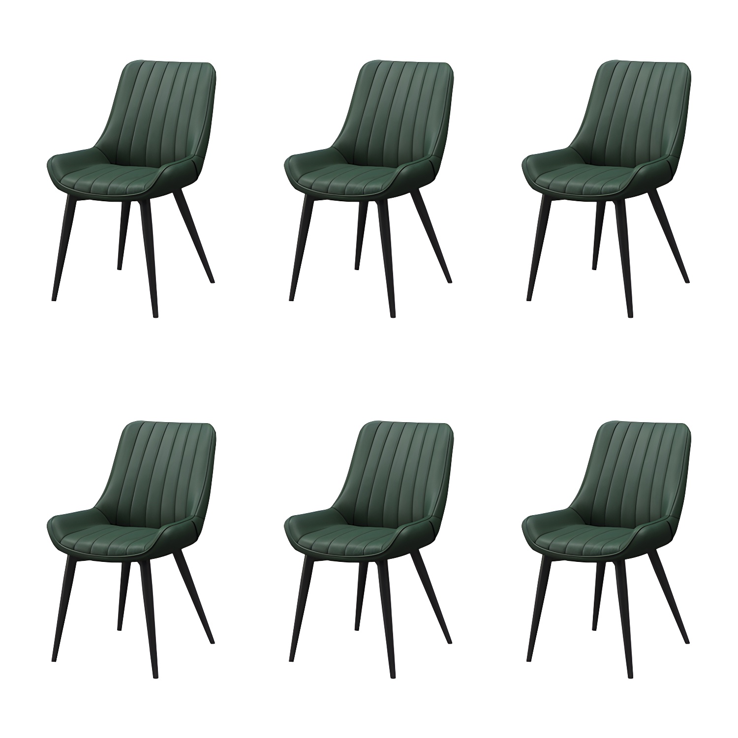 Faux Leather Dining Side Chair | Ormau - image 45
