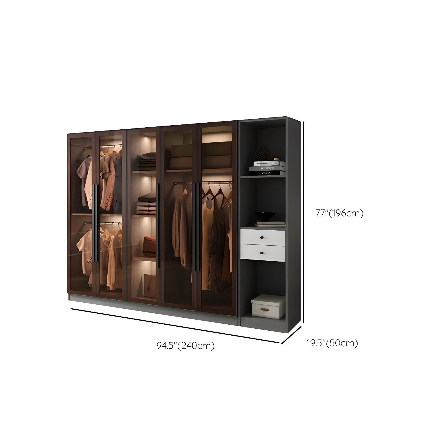 Modern Wardrobe Cabinet | Ormau - image 23
