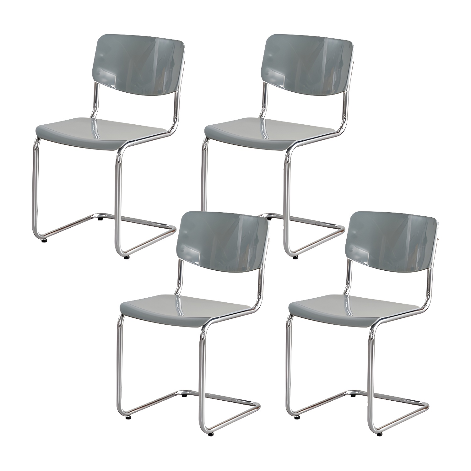 Modern Acrylic Side Chair | Ormau - image 34