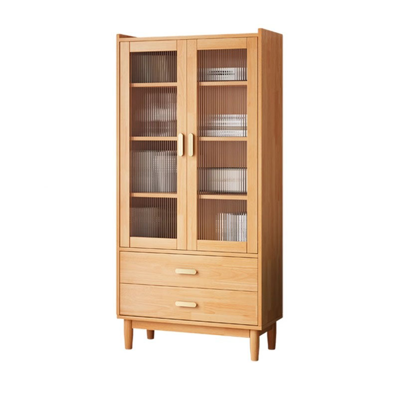 Solid Wood Accent Cabinet with Glass Door | Ormau - image 23