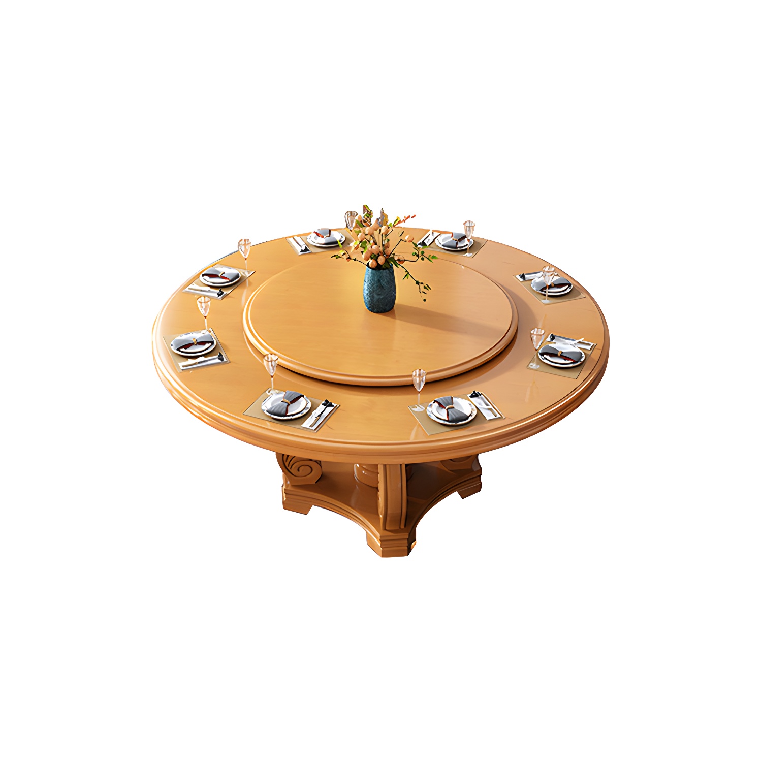 Turntable Dining Table | Ormau - image 51