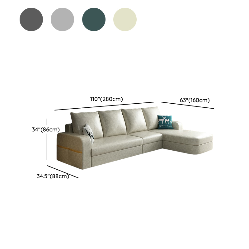 Modern L-Shape Sectional | Ormau - image 17