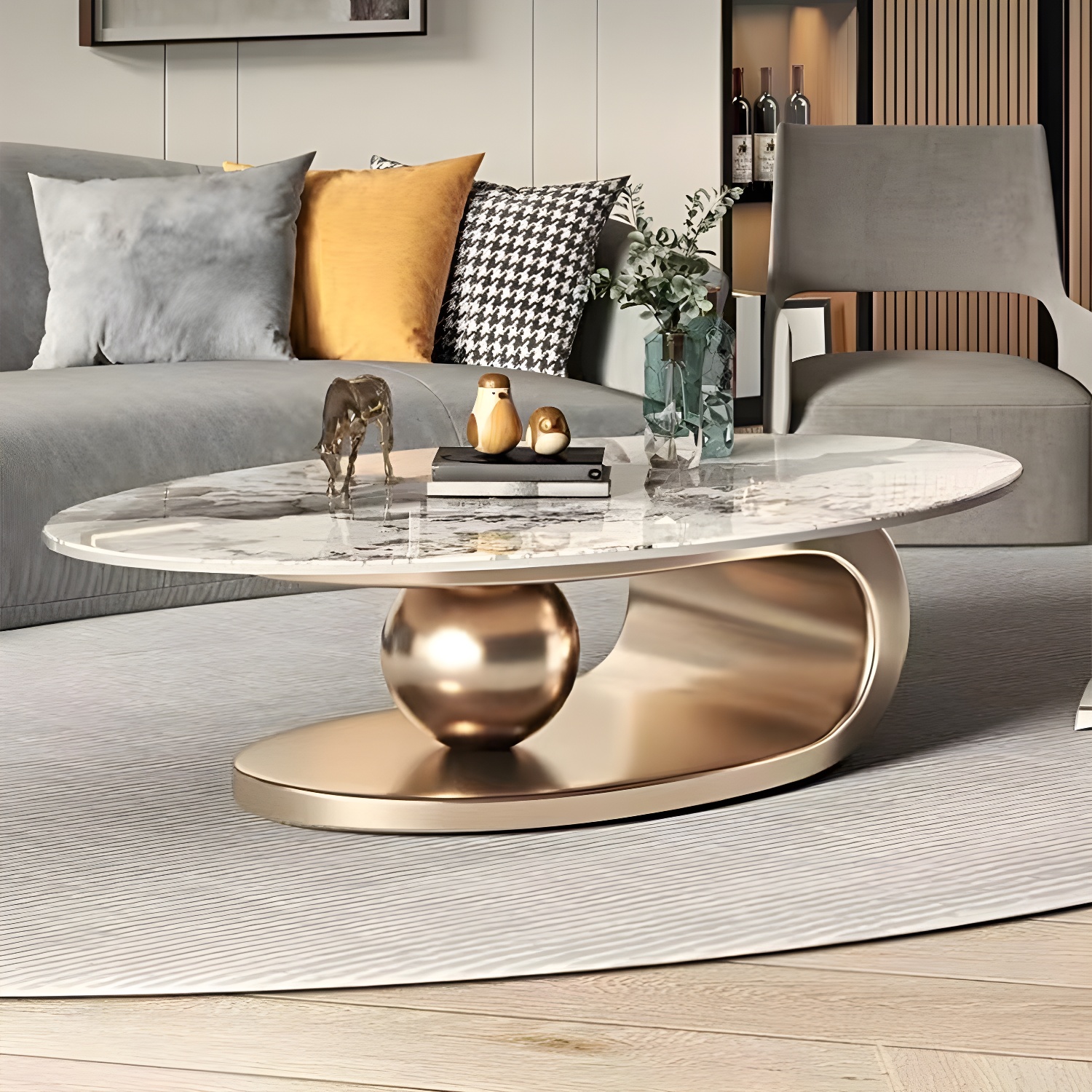Glam Stone Coffee Table | Ormau - image 2
