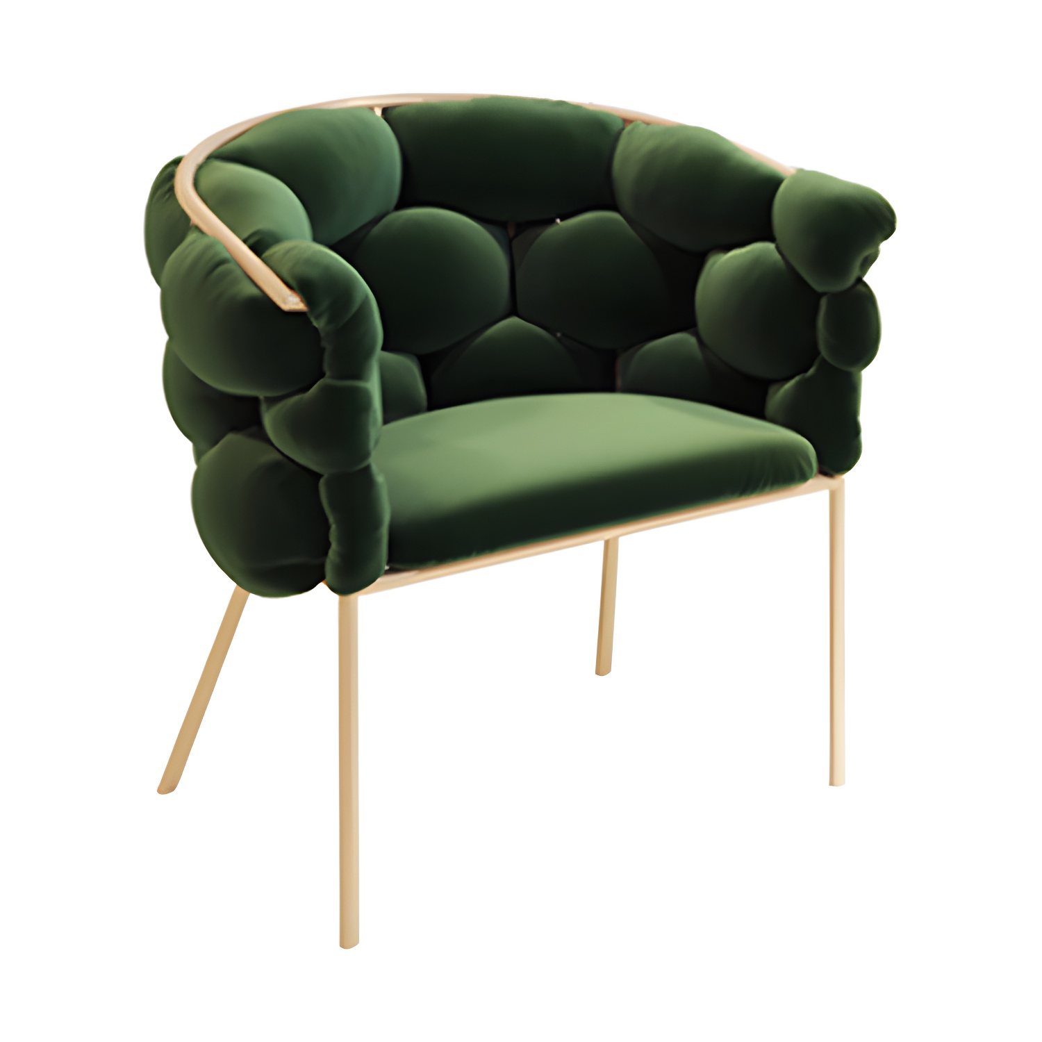 Glam Upholstered Dining Chair | Ormau - image 3