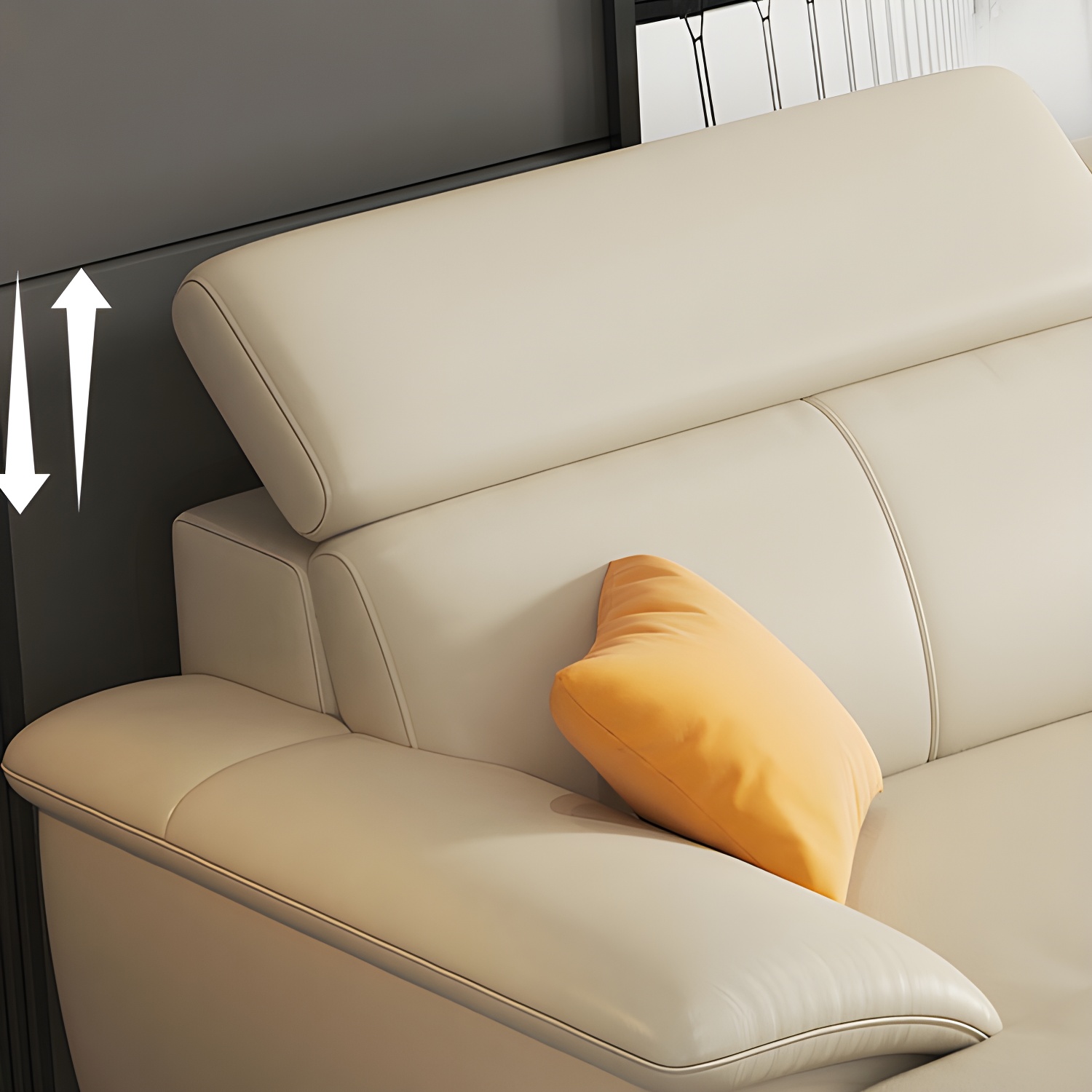 Leather Sectional Sofa | Ormau - image 4