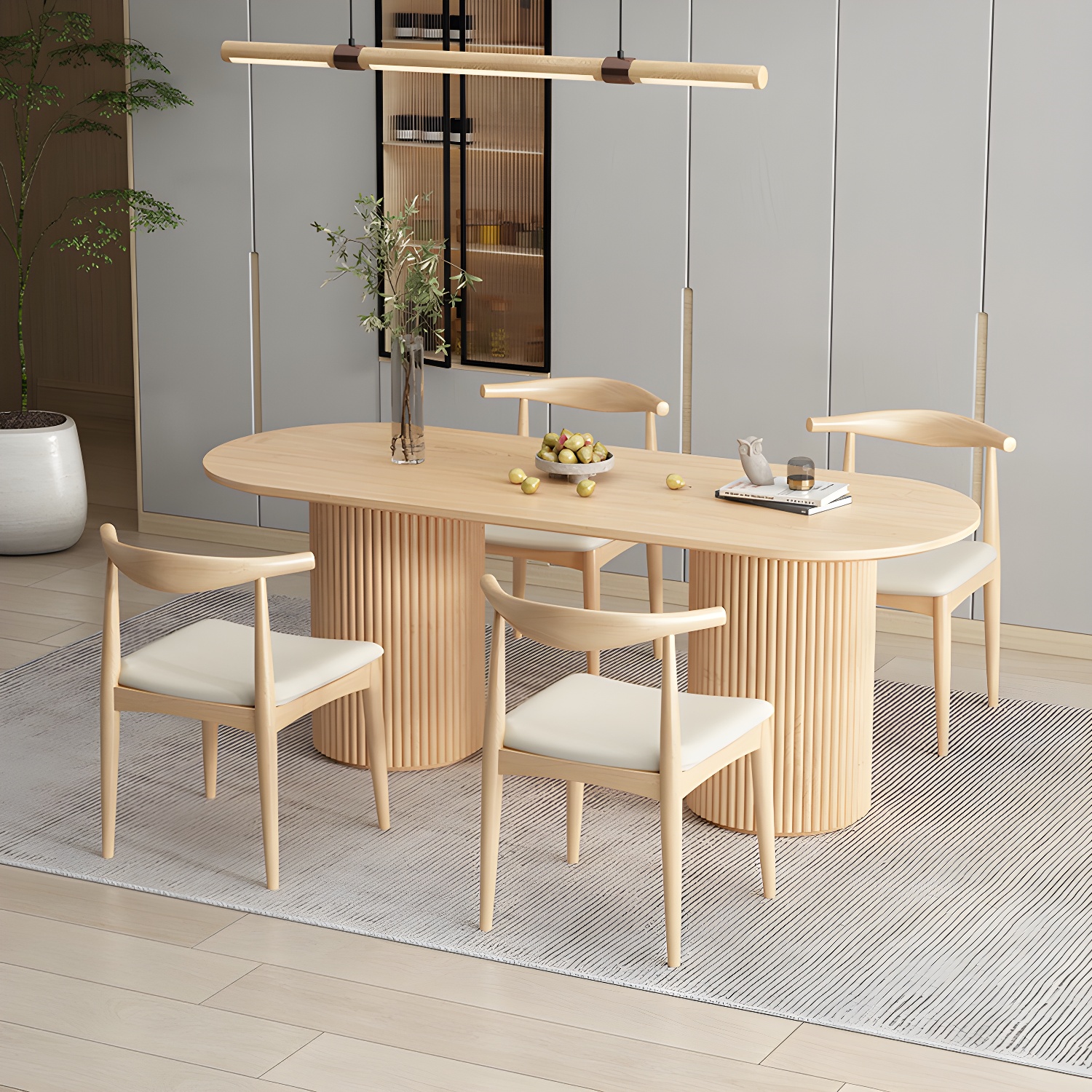 Modern Oval Dining Table | Ormau - image 2