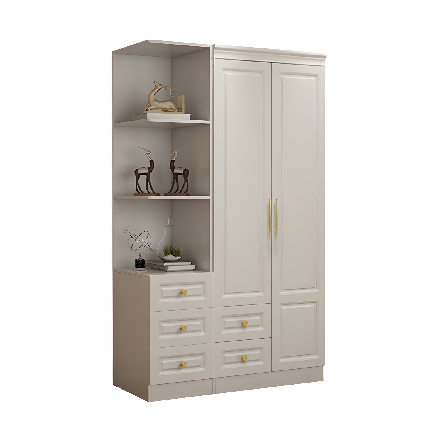 Hinged Wardrobe Armoire | Ormau - image 37