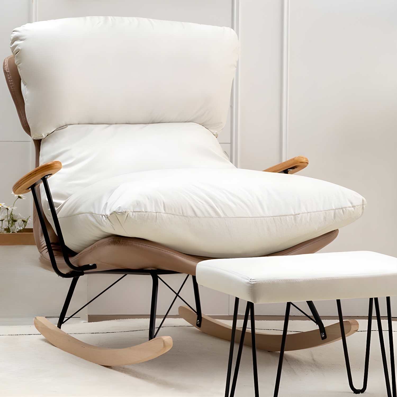 Upholstered Rocking Chair | Ormau - image 19